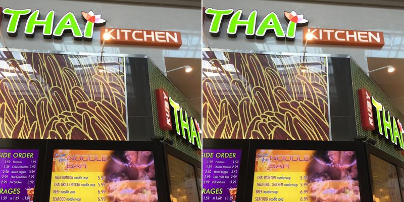 Ruby Thai Menu