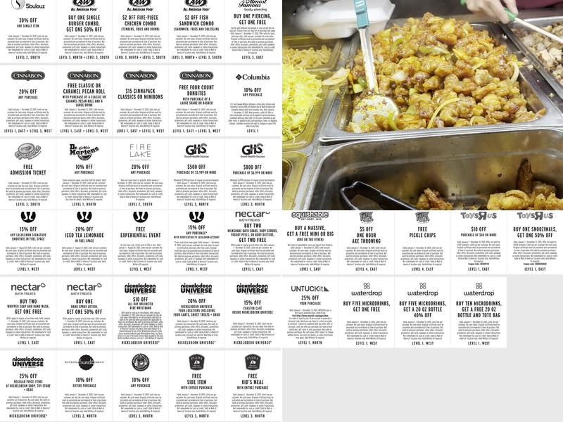 Ruby Thai Mall of America Menu