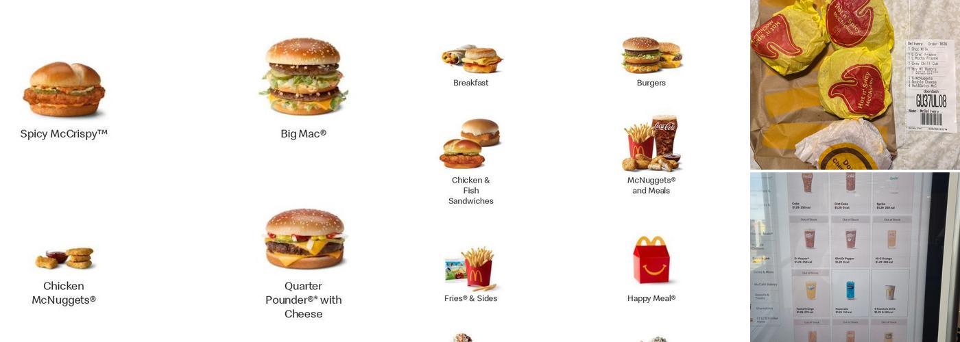 McDonald's Menu