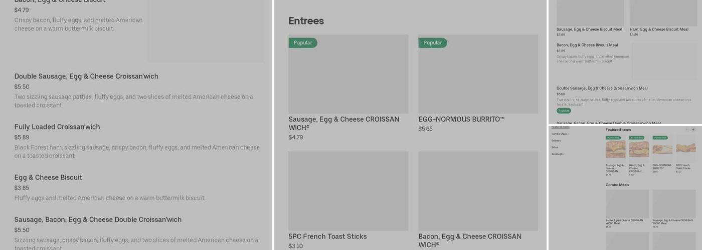 Burger King Menu