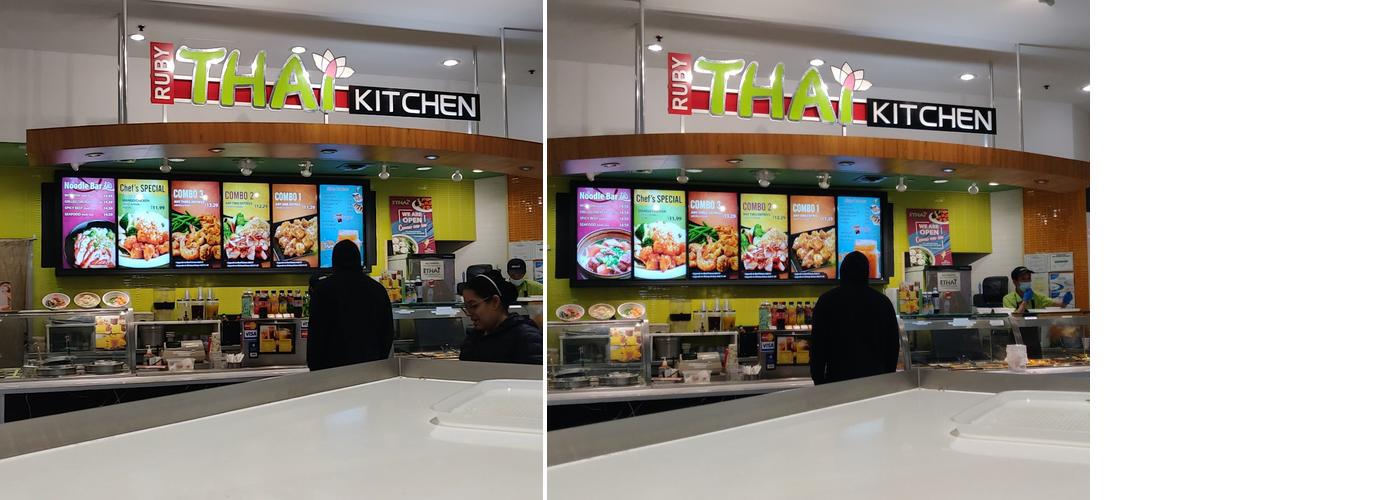 Ruby Thai Kitchen Menu