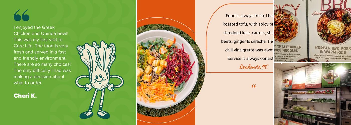 CoreLife Eatery Menu