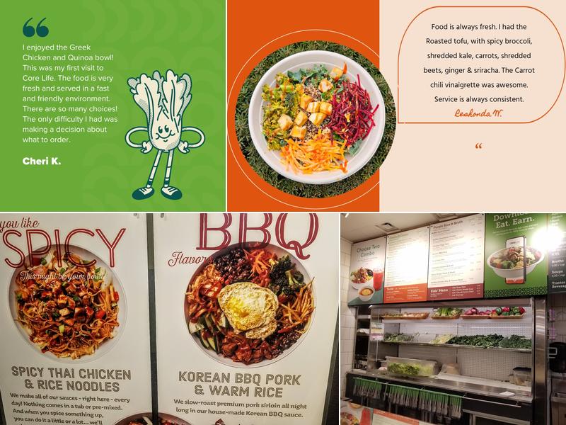 CoreLife Eatery Menu