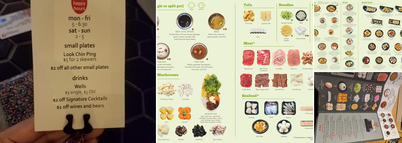 morfire Menu