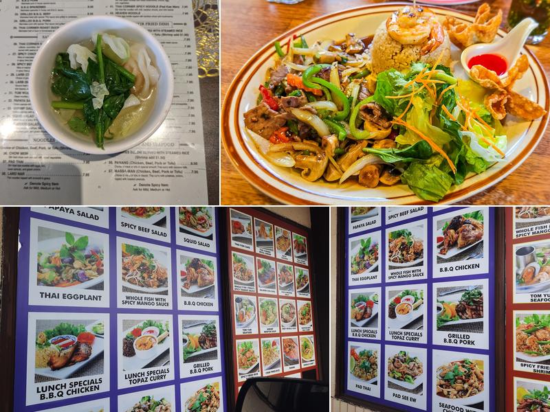 Thai Corner Restaurant Menu