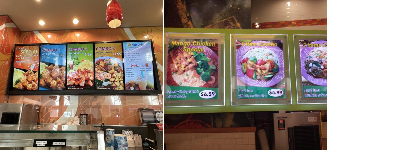 Ruby Thai Kitchen Menu