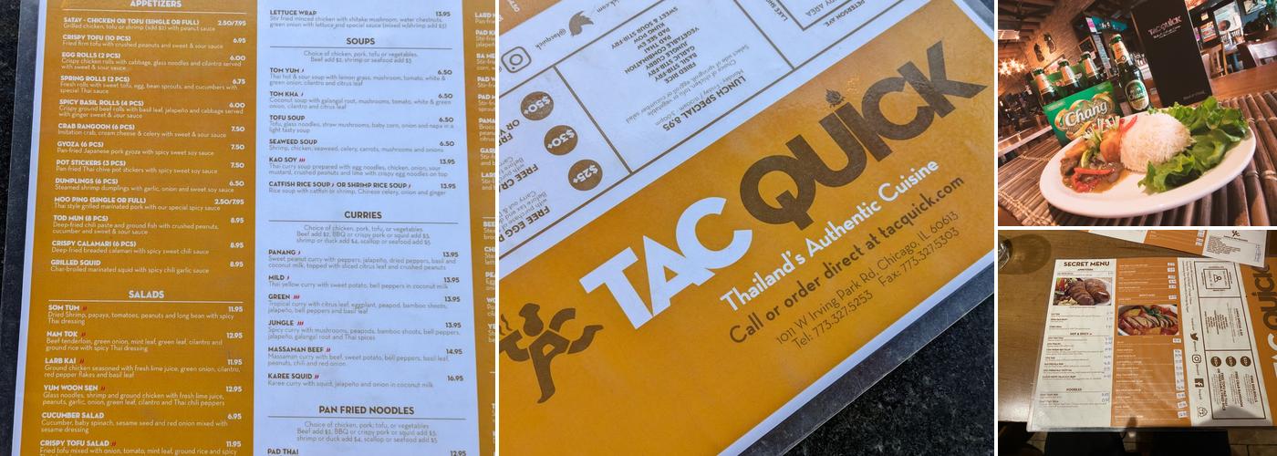 Tac Quick Menu