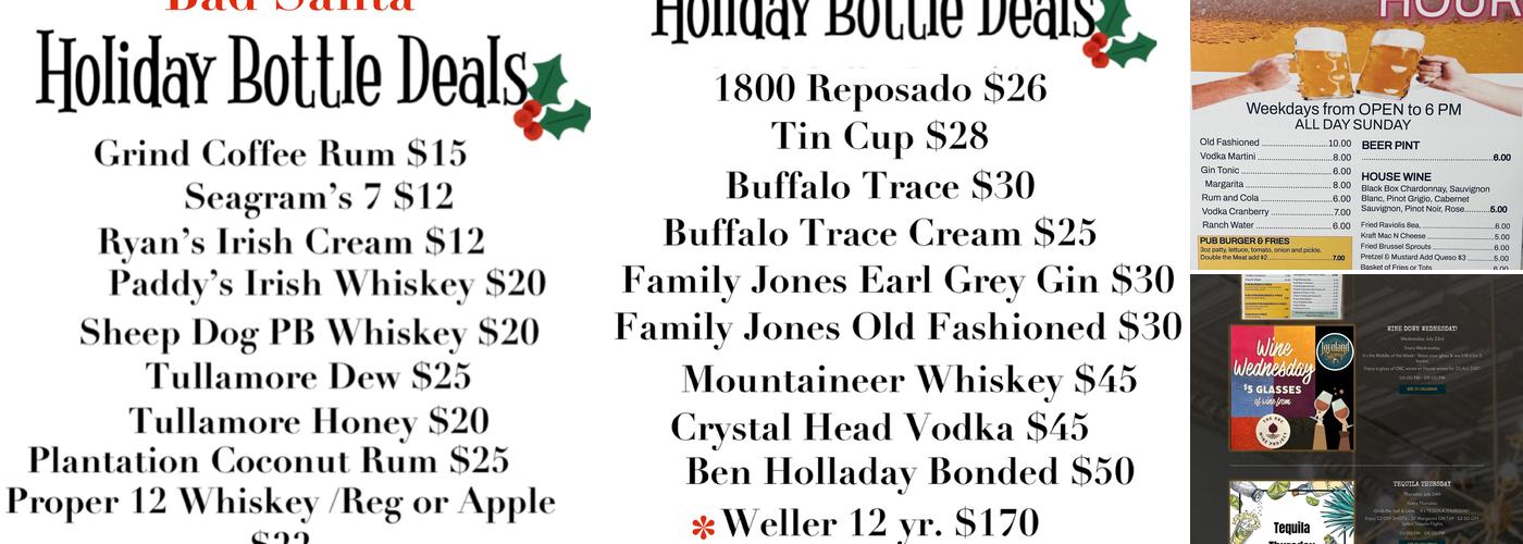 Loveland Tap & Tavern Menu