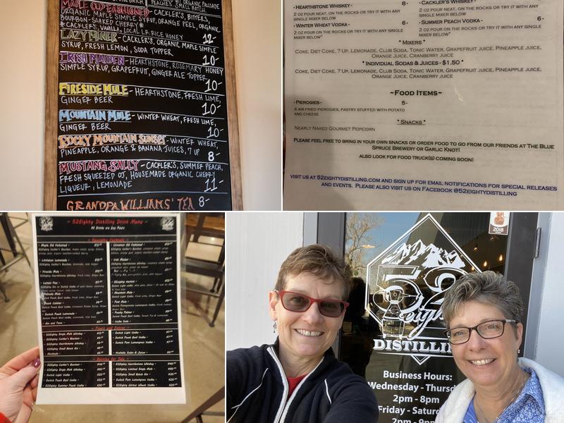 52eighty Distilling - Switch Vodka Menu