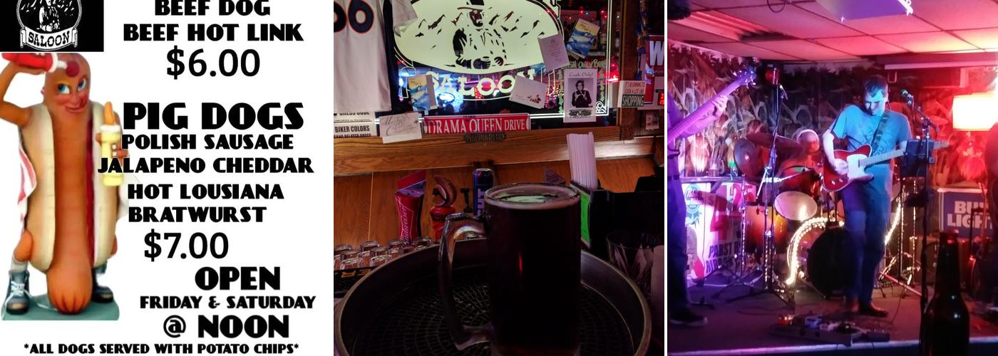 Trailside Saloon Menu