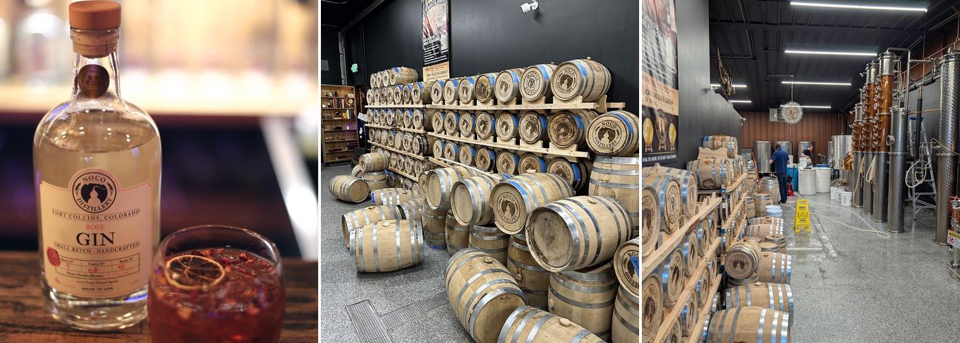 NOCO Distillery Menu