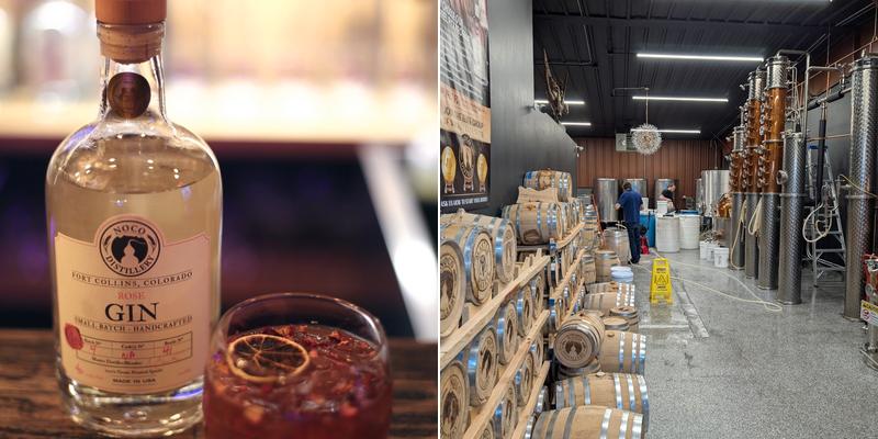 NOCO Distillery Menu