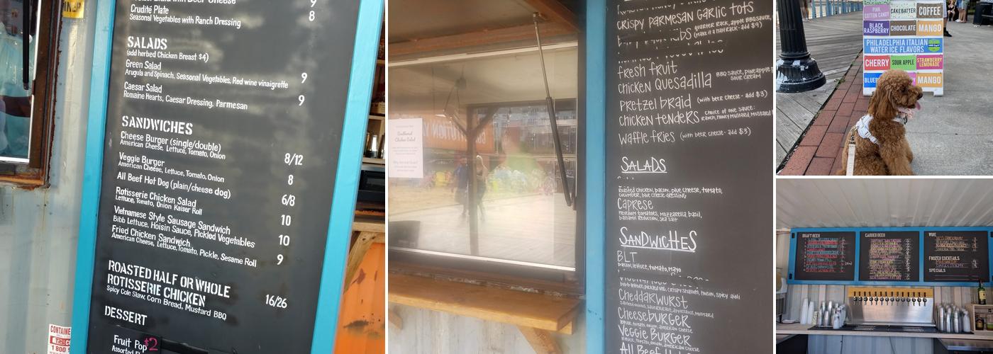 Constitution Yards Menu