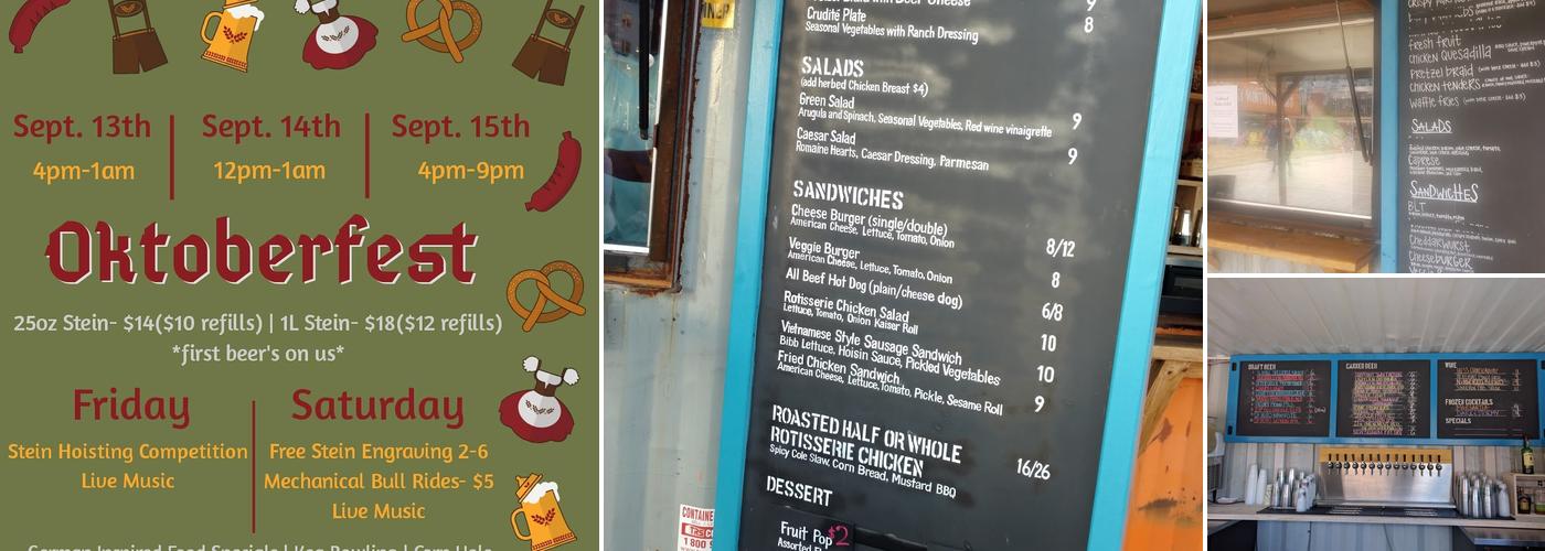 Constitution Yards Menu