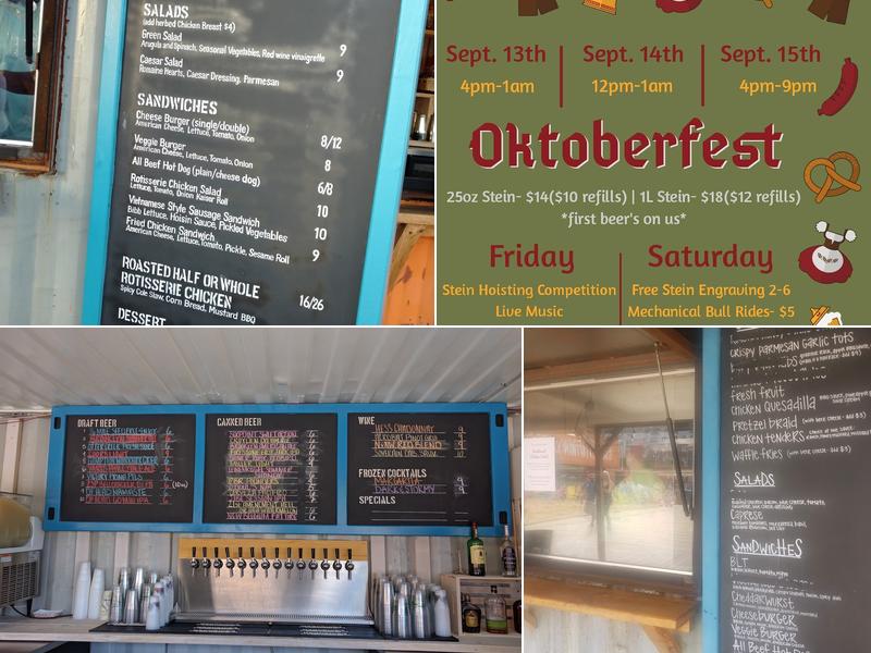 Constitution Yards Menu