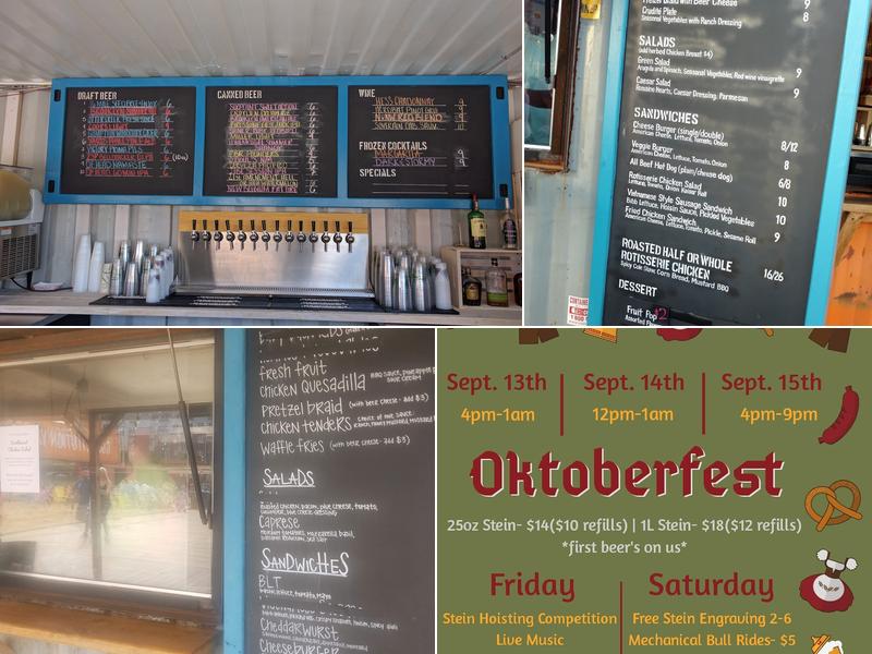 Constitution Yards Menu