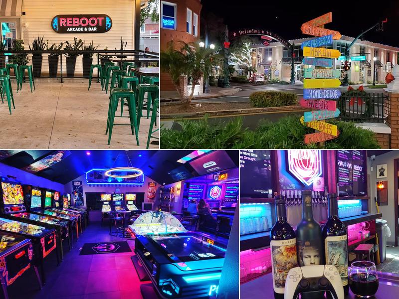 Reboot Arcade & Bar 248 Scotland St, Dunedin