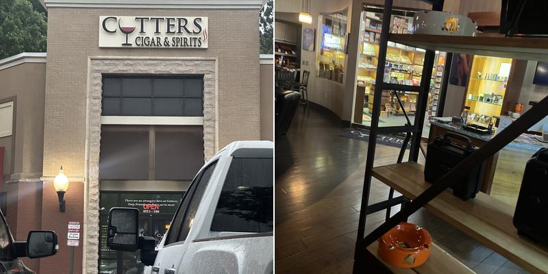 Cutters Cigar & Spirits Menu