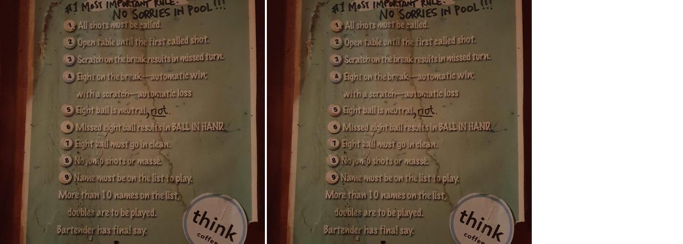 Toad Hall Menu