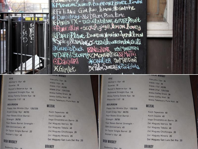 Attaboy Menu