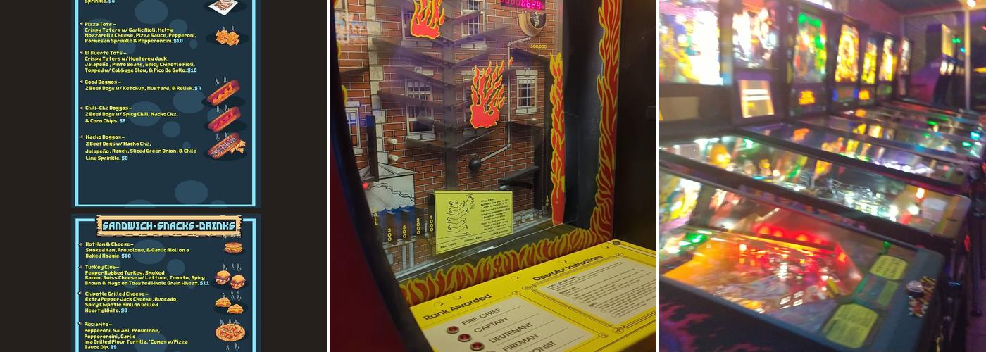 High Score Saloon Menu