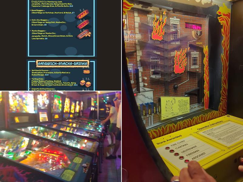 High Score Saloon Menu