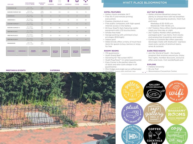 Hyatt Place Bloomington Menu