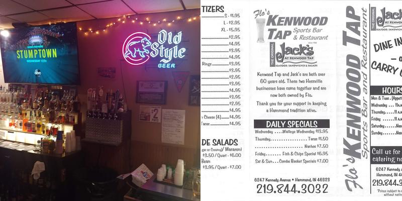 Flo's Kenwood Tap Menu