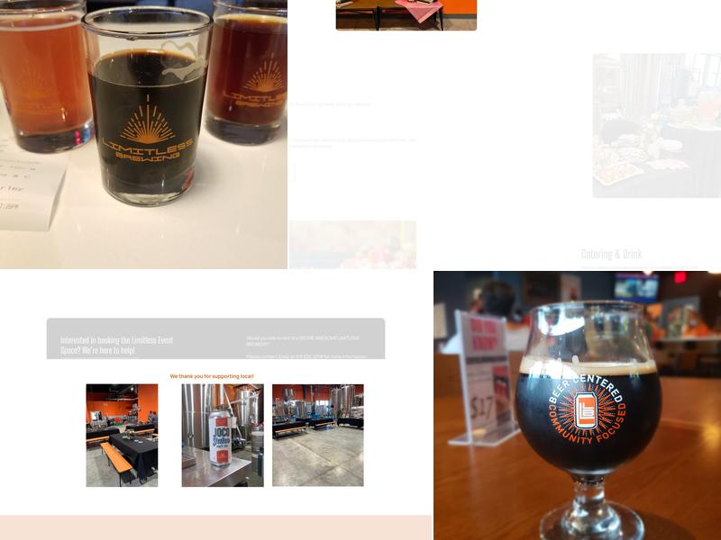 Limitless Brewing Menu