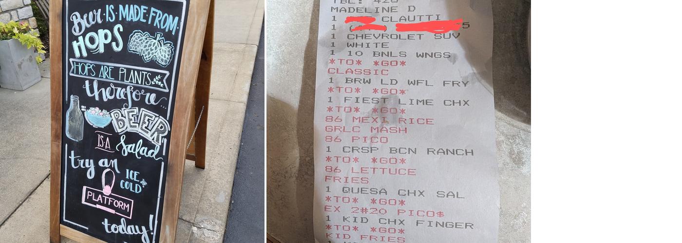 Applebee's Grill + Bar Menu