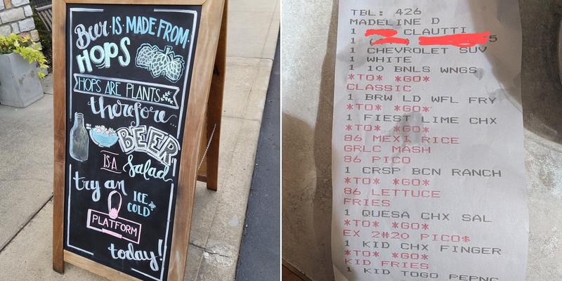 Applebee's Grill + Bar Menu