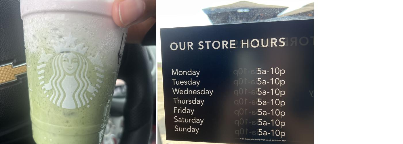 Starbucks Menu
