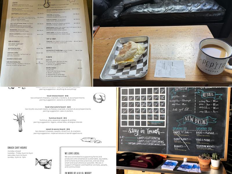 Lamplighter Brewing Co. - Broadway Menu