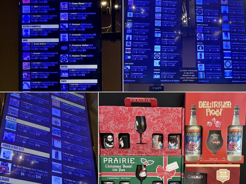 IBU Taproom & Bottle Shop Menu