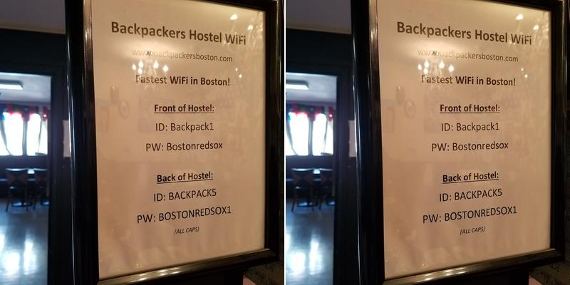 Backpackers Hostel & Pub Menu