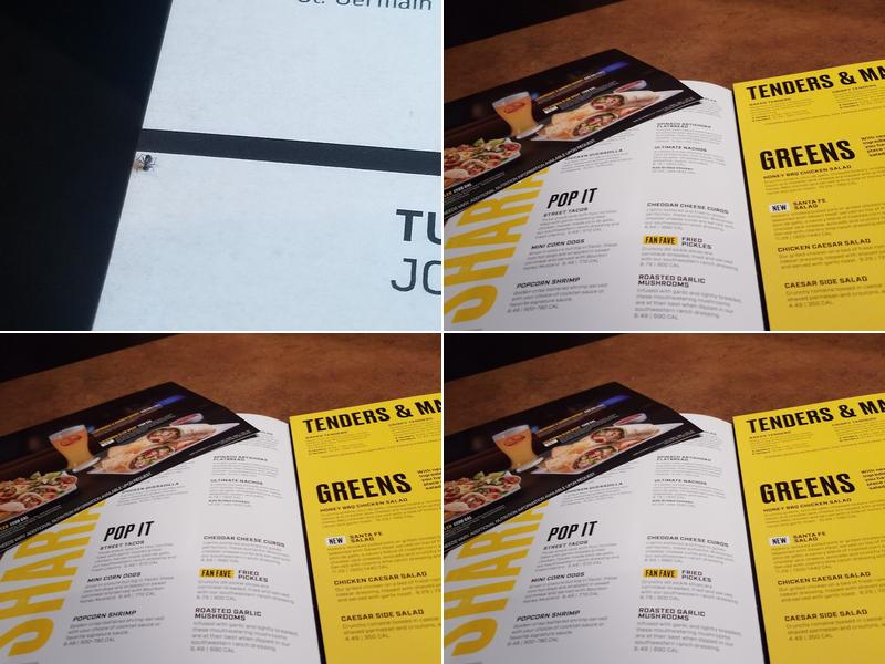 Buffalo Wild Wings Menu