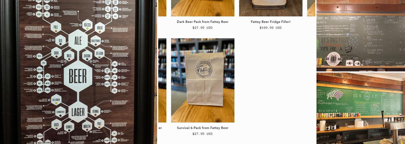 Fattey Beer Co. Hamburg Menu