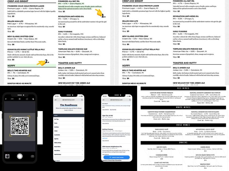 Nostrand Avenue Pub Menu