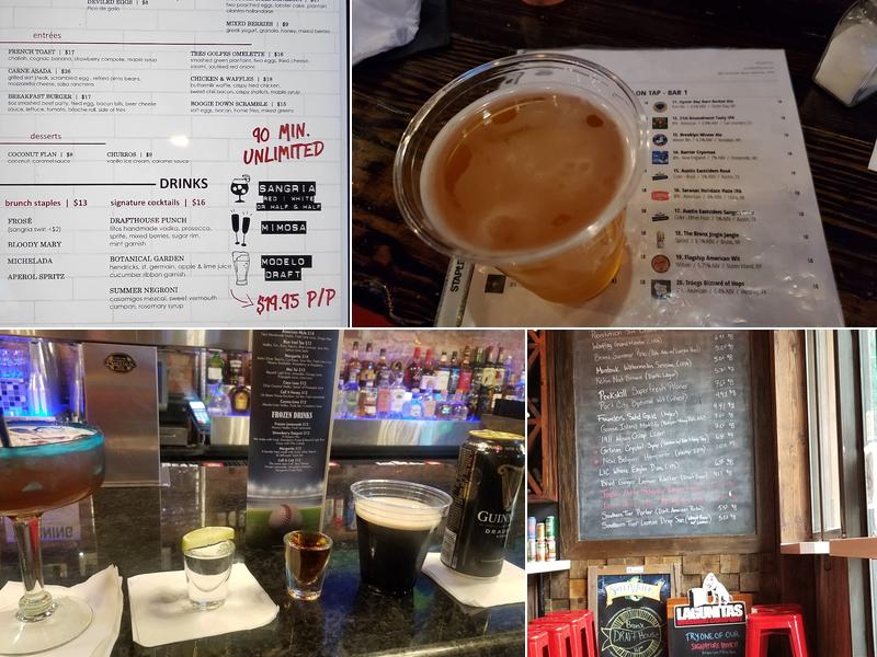 Bronx Draft House Menu