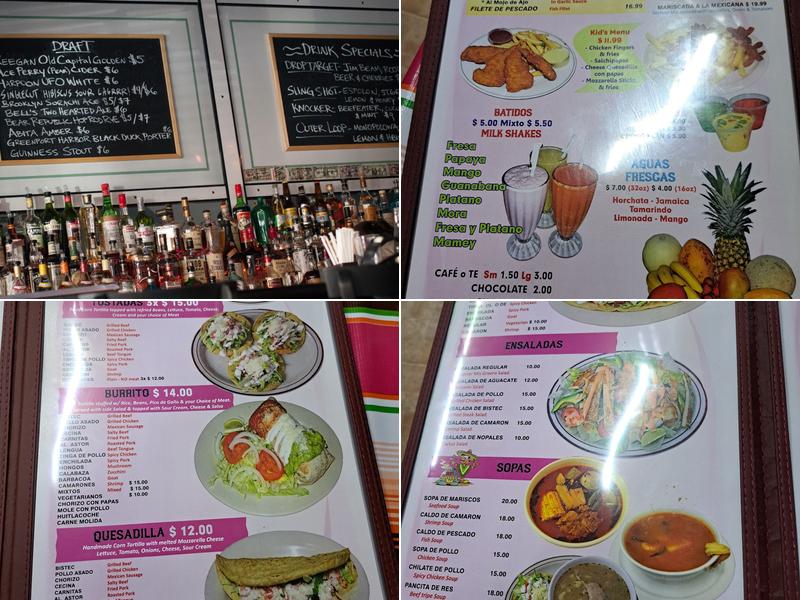 Milo's Yard Menu