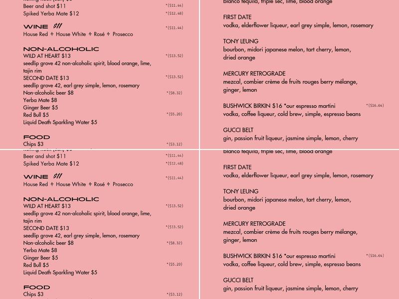 Mood Ring Menu