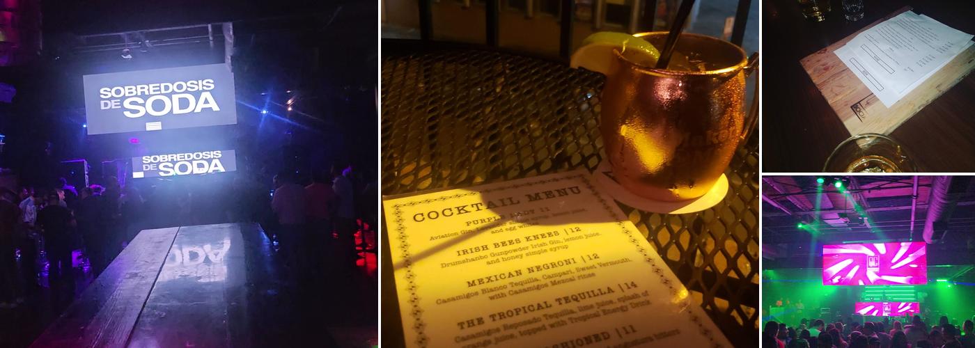 QC Social Lounge Menu