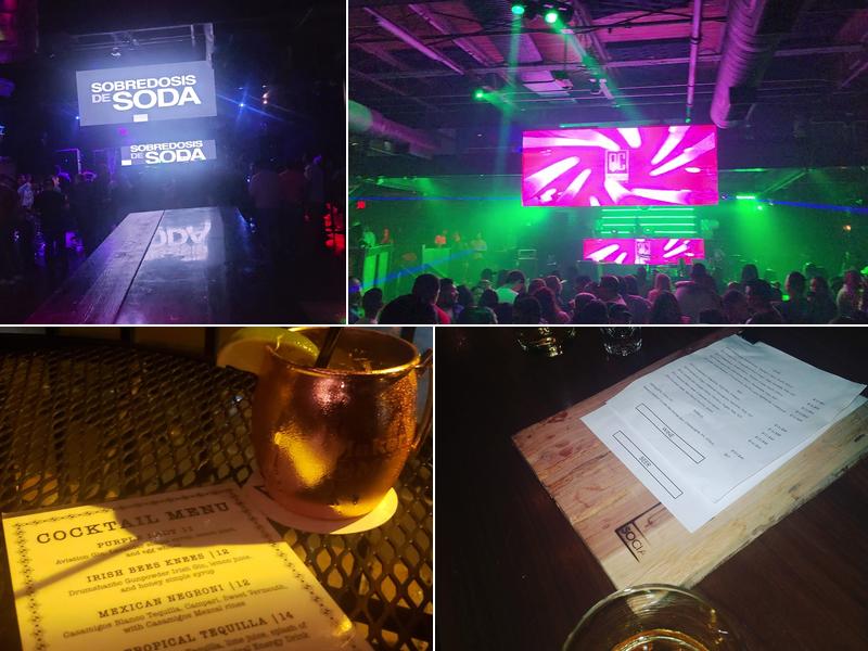 QC Social Lounge Menu