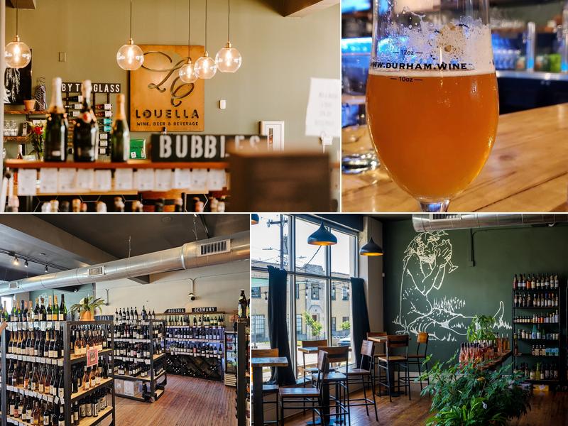 LouElla Wine, Beer & Beverage 316 W Geer St A, Durham