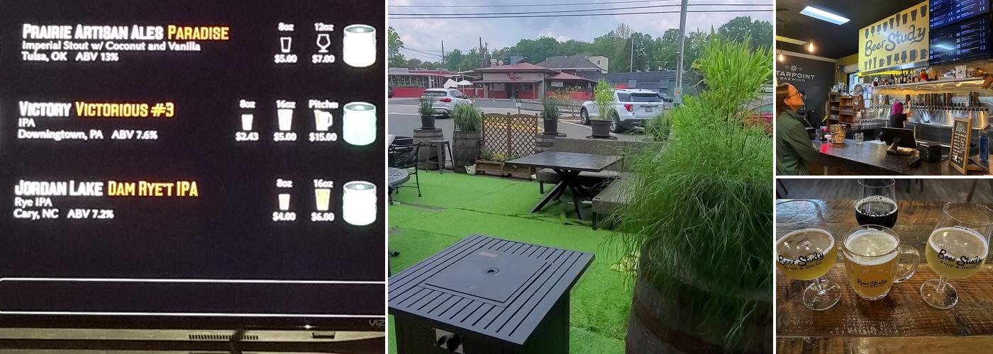 Beer Study-Durham Menu