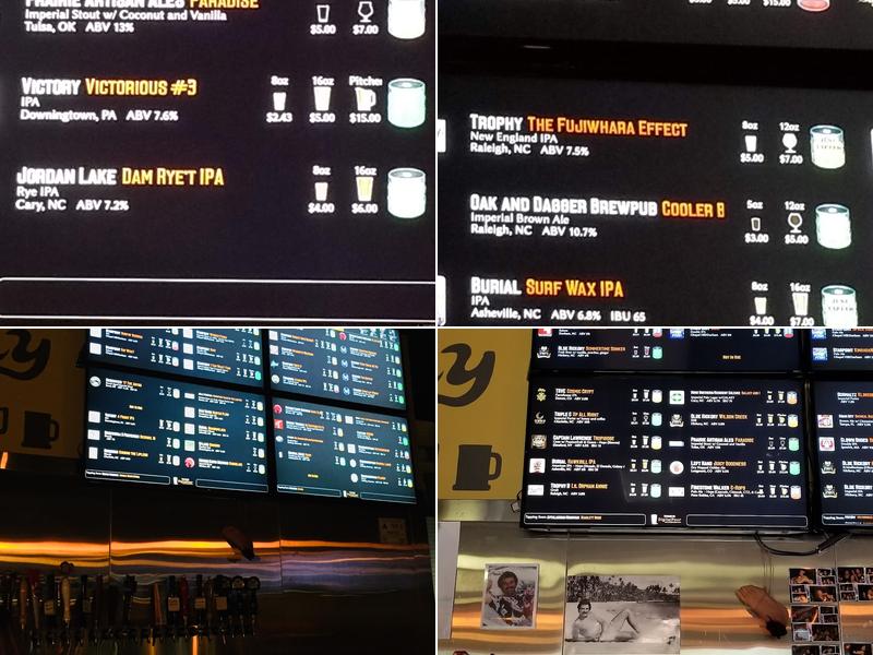 Beer Study-Durham Menu