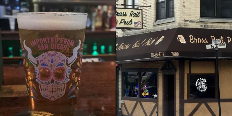 Brass Rail Pub Menu