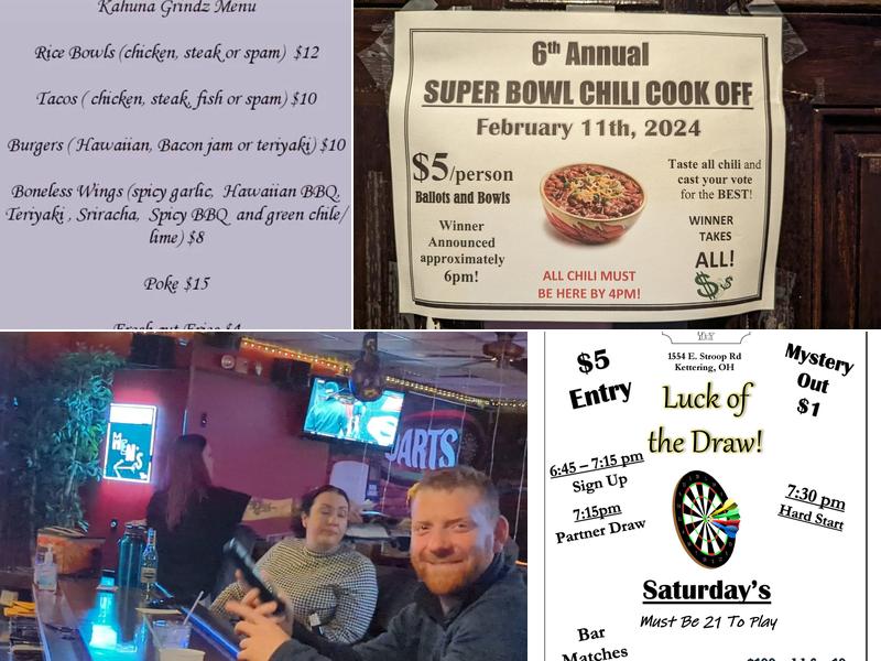 One More Tavern Menu