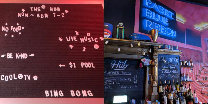 The Hub Menu