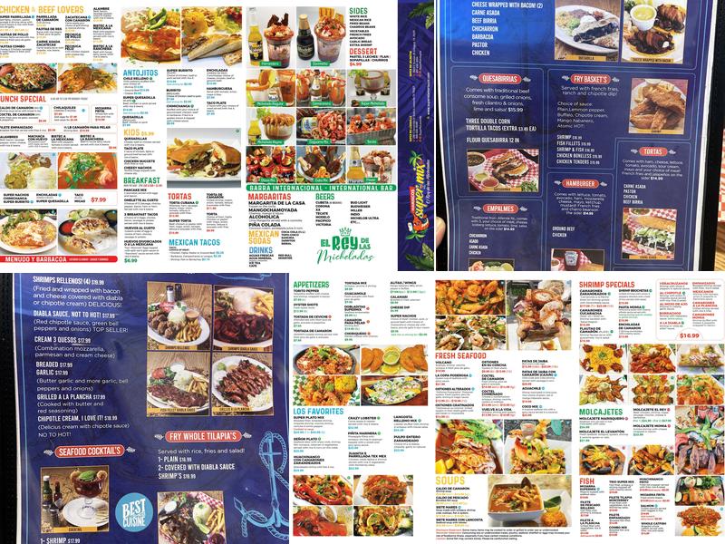 SUPER MIX LEWISVILLE Menu